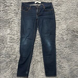 Abercrombie and Fitch Dark Blue Denim Jeans
